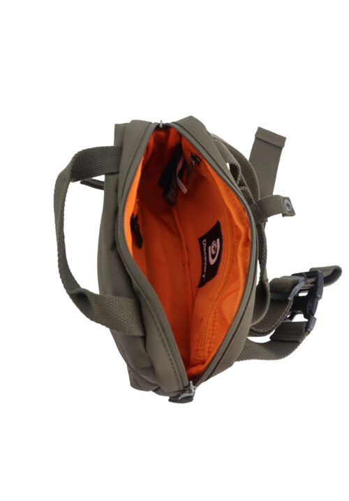 Torba typu crossbody - nerka z rączką khaki
